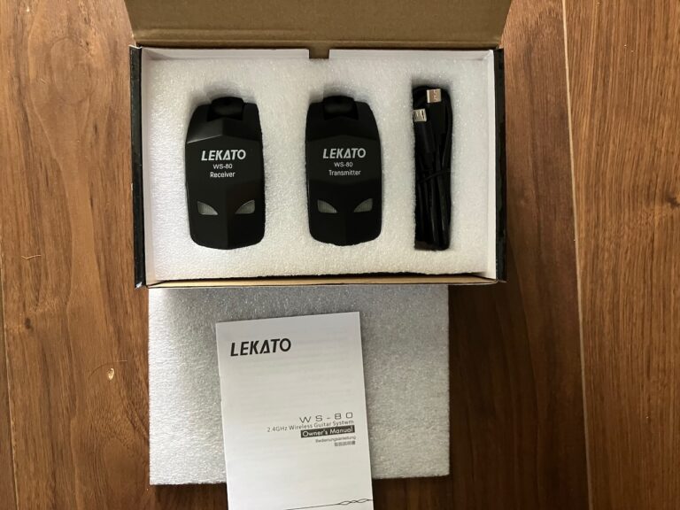LEKATO WS-80 Guitar Transmitterレビュー - Hirohideギター - Official Site